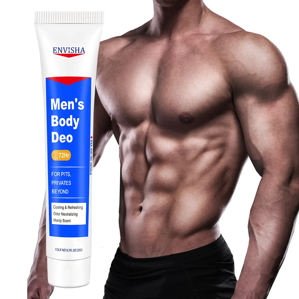 ENVISHA Men's Body Care Body Lotion For Private Parts Armpits Buttocks Deodorant Lasting 72 Hours Fragrance Be