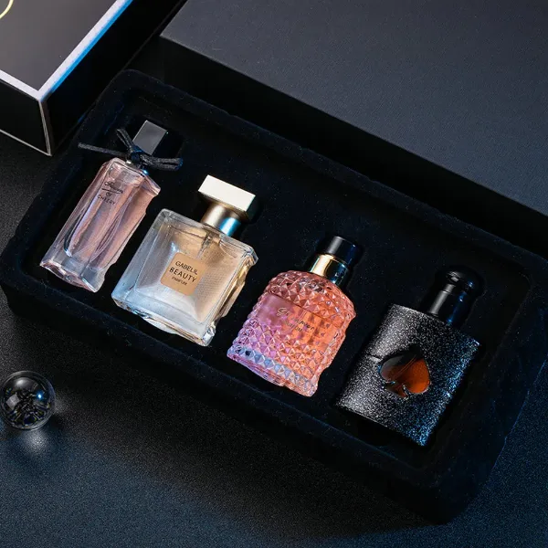 Original Women Perfume Sets 100ml Gift Box 4pce Set Fresh Lasting Fragrance Eau De Parfum Plant Floral Scent F