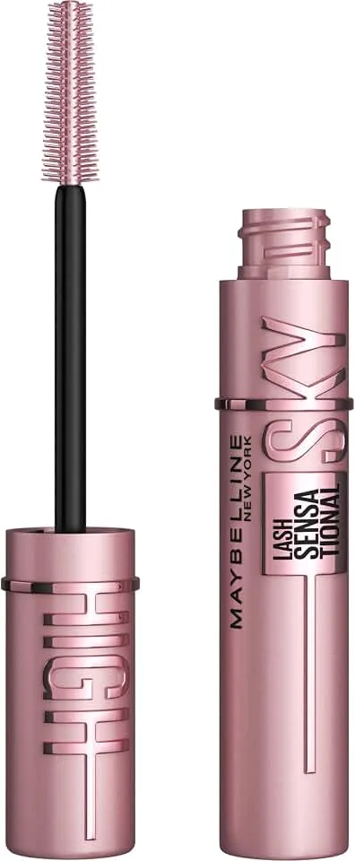 Maybelline Lash Sensational Sky High Washable Mascara Makeup, Volumizing, Lengthening, Defining, Curling, Mult